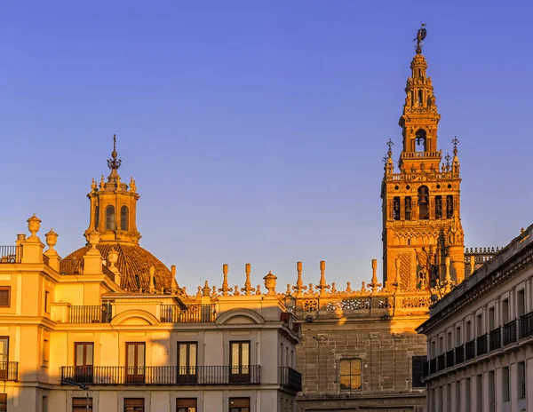 Kathedraal van Saint Mary van de stoel. Sevilla, Spanje. — Stockfoto