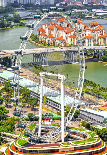 Singapur Ferris Rueda —  Fotos de Stock