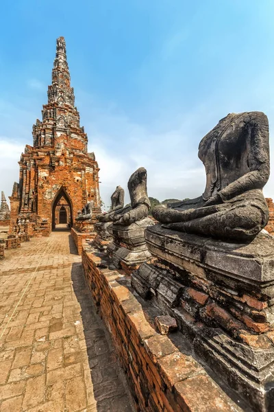 Ayutthaya historický Park, Ayutthaya, Thajsko. — Stock fotografie