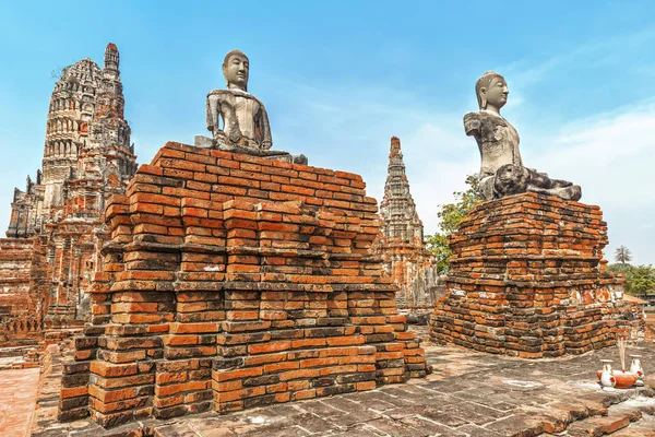 Ayutthaya historický Park, Ayutthaya, Thajsko. — Stock fotografie