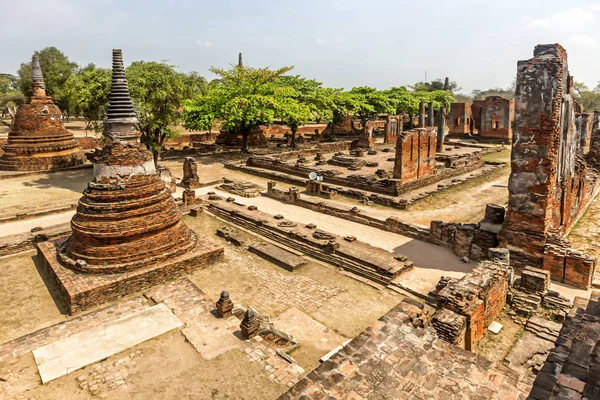Ayutthaya historický Park, Ayutthaya, Thajsko. — Stock fotografie