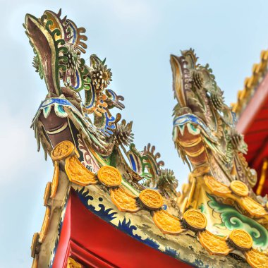 Pa-In Kraliyet Sarayı Kasrı bilinen bang. Bang Pa-In Ayutthaya il semtinde. Tayland.