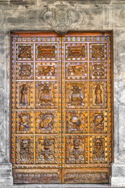  Carmen de los Martires Granada görkemli sarayın güzel kapı.