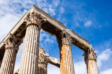 Olympian Zeus ve Akropol Tepesi Tapınağı, Atina, Yunanistan