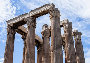 Olympian Zeus ve Akropol Tepesi Tapınağı, Atina, Yunanistan