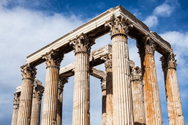 Olympian Zeus ve Akropol Tepesi Tapınağı, Atina, Yunanistan