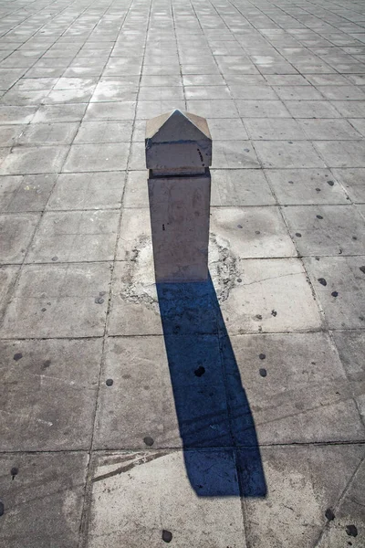 Street Barrier Athens — Stock Photo, Image