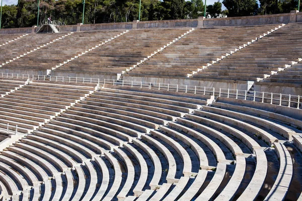 Olympic Panathenaic Stadium Kallimarmaro Athens Detail — Stock Photo, Image