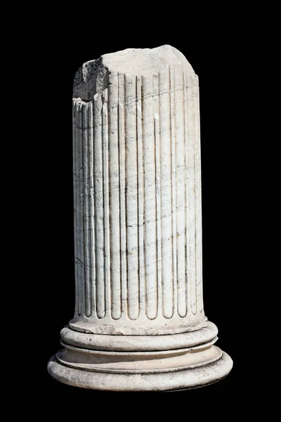 Greek Column Detail Isolated — Stock Photo, Image