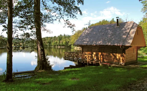 Cottage Lake — Stock Photo, Image