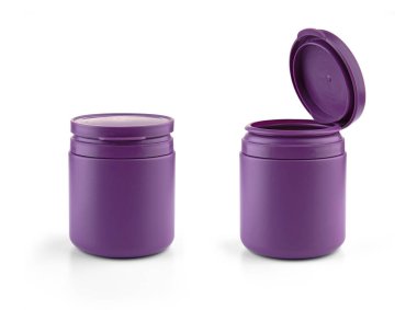 Boş plastik maket şişe paketi