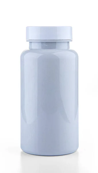 Blank Empty Plastic Mockup Bottle Package — Stock Photo, Image