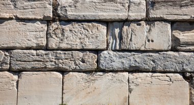 Antika taş tapınak duvar dokusu