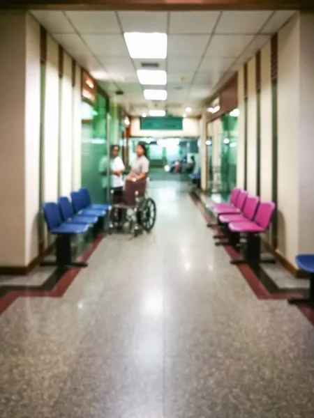 Blur hospital interior for background — Stock Photo, Image