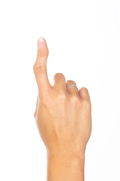 Палець Руки Деформований Артрозом — стокове фото