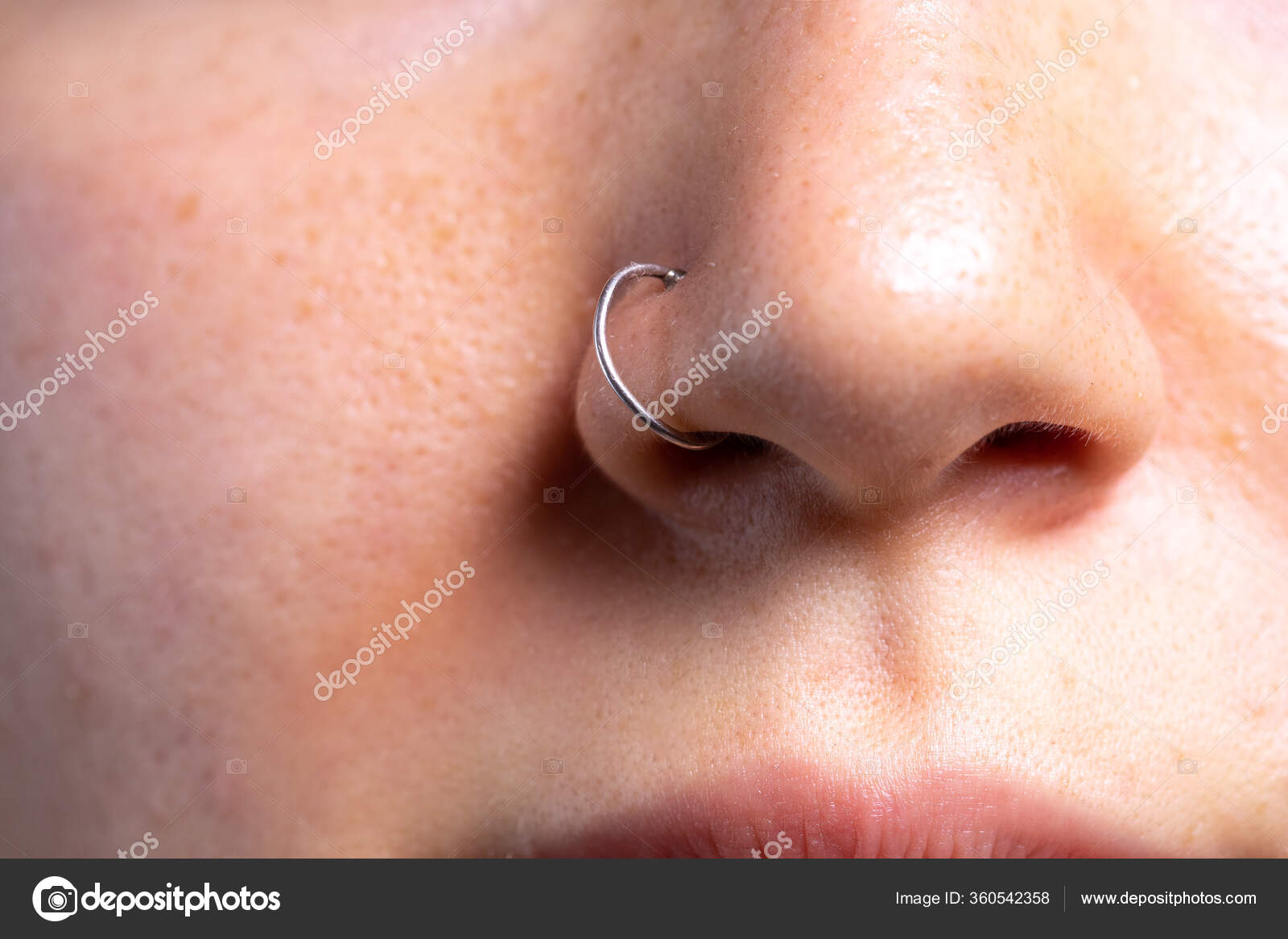 Buy 22 Gauge Silver Ball End Nose Ring, Pure Silver Nose Hoop Online in  India - Etsy
