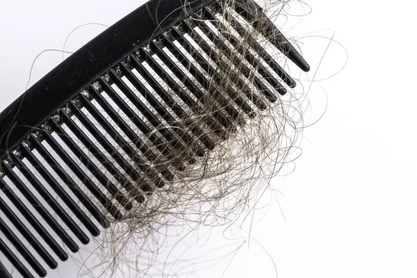 Close Comb Lost Hair — Stock Photo, Image