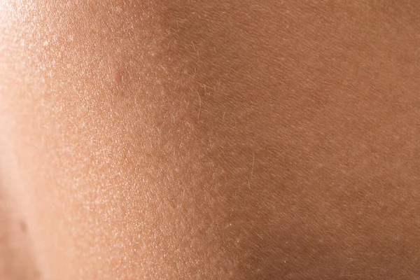 Female skin details, macro image