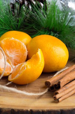 mandalina yakın çekim