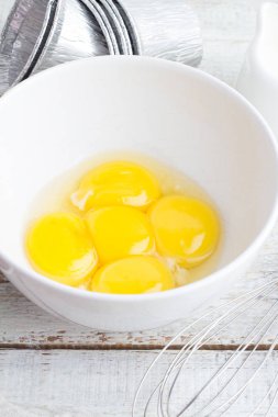 yumurta sarısı Üstten Görünüm