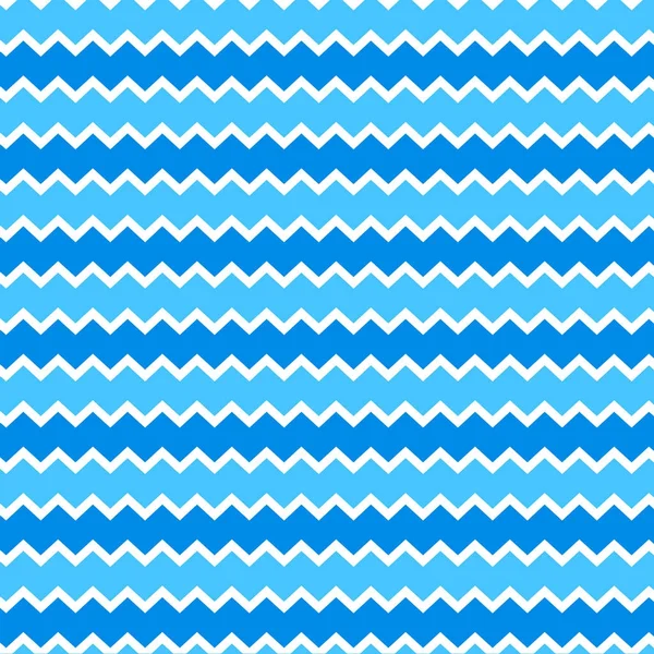 ジグザグ波と抽象的なシームレス パターン。背景のデザイン — ストックベクタ
