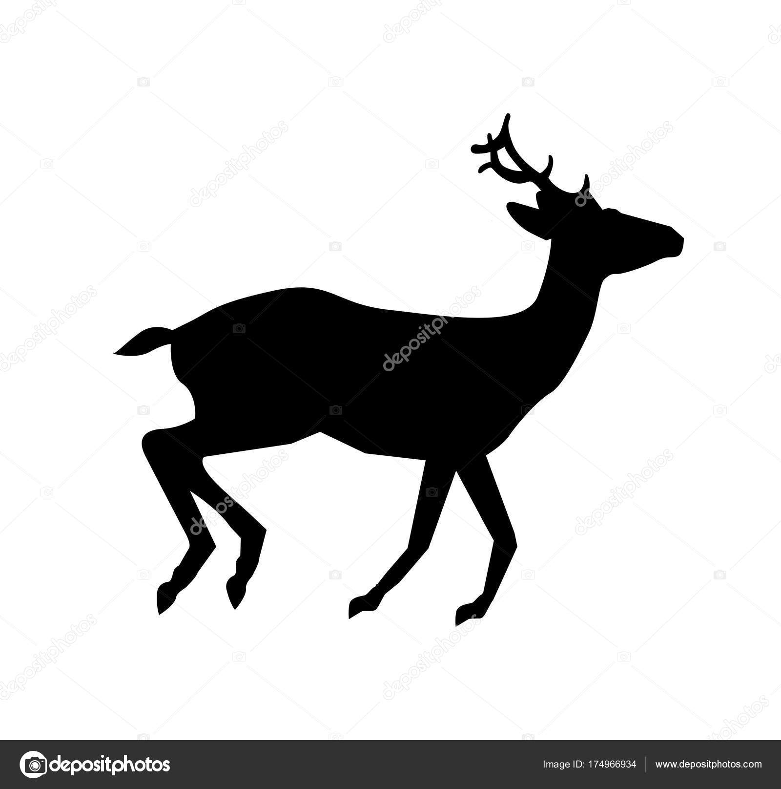 無料イラスト画像 元のトナカイ イラスト シルエット