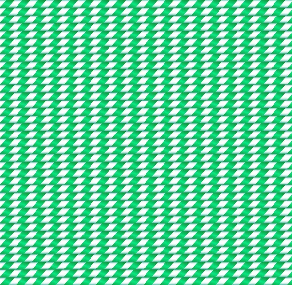 Söt sömlös bakgrund med grön och vit rutigt mönster. — Stock vektor