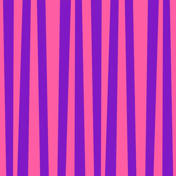 Linda plantilla con rayas verticales rosa y violeta . — Vector de stock