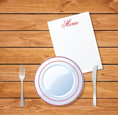 Akşam yemeği için Tablo ayarı, şablon tasarımı için en iyi görünümü.