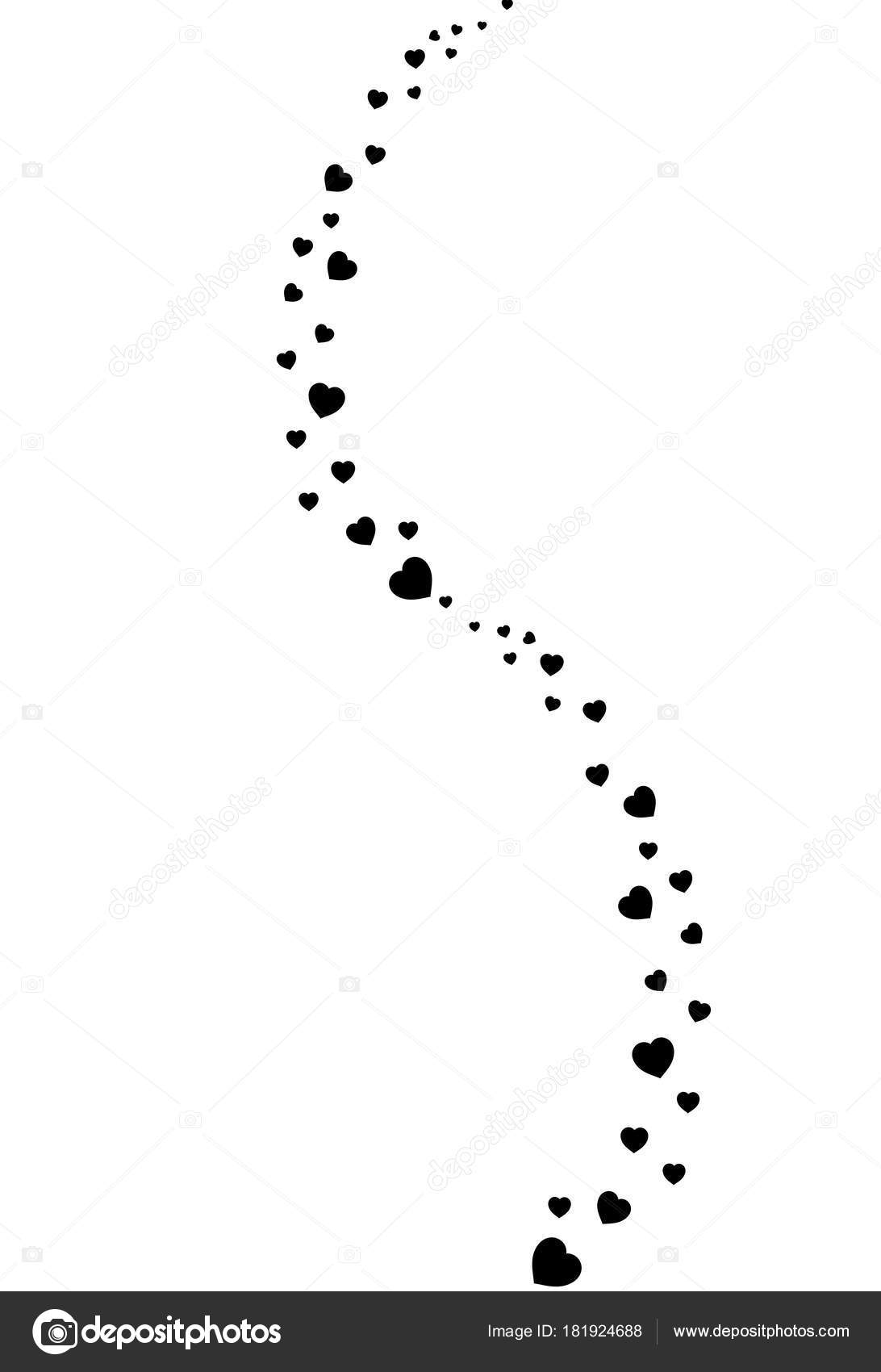 Valentines vetor clip arte com onda de confete coração Vetor de  ©Katarepsius 181924688, image size:1092x1700