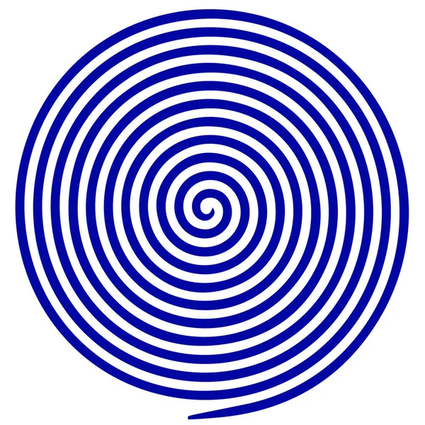 Voluta, labirinto, linhas concêntricas, circular, rotativa clip art isol — Vetor de Stock