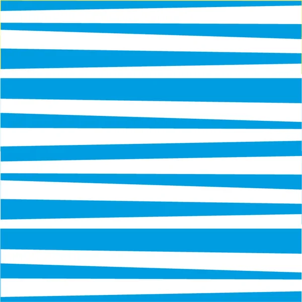 Abstract horizontal striped pattern. Marine blue and white print — Stock Vector