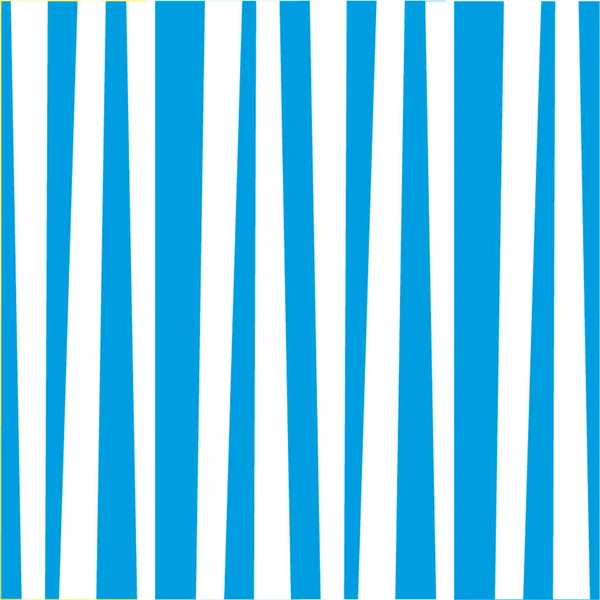 Abstraktes, nahtloses vertikales blau-weiß gestreiftes Muster. — Stockvektor