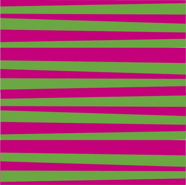 Mignon fond de motif festif avec des rayures horizontales vertes et violettes . — Image vectorielle