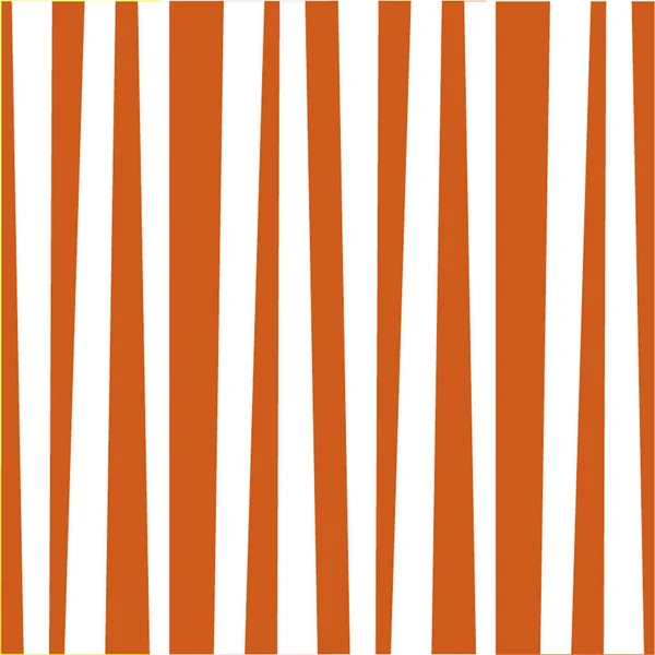Hintergrund mit orangefarbenen und weißen vertikalen Streifen. — Stockvektor