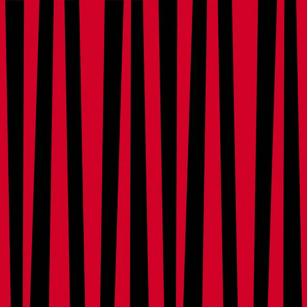 Червоно-чорний вертикальний смугастий фон . — стоковий вектор
