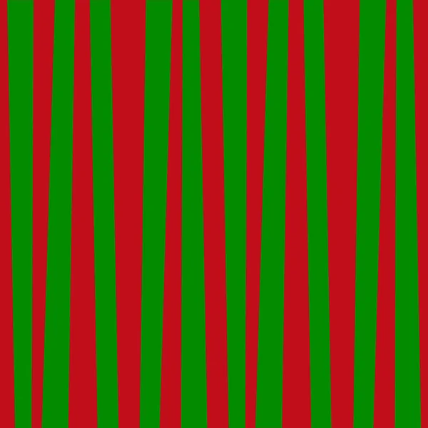 Fond rayé vertical rouge et vert — Image vectorielle