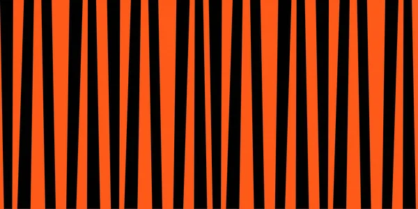 Stampa Halloween a righe arancioni e nere — Vettoriale Stock