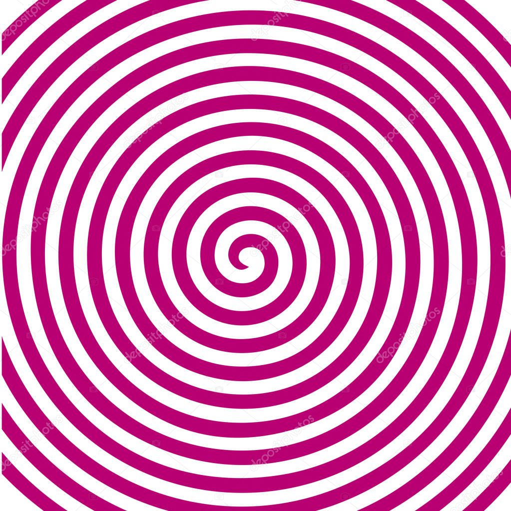 white pink round abstract vortex hypnotic spiral wallpaper.