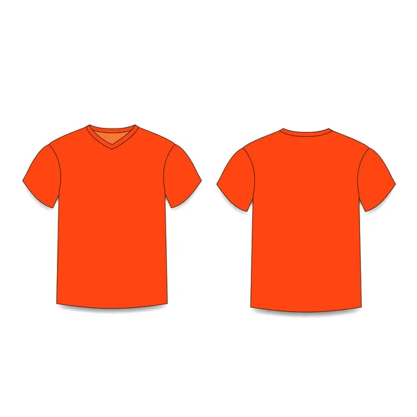 Orange Shirt Template