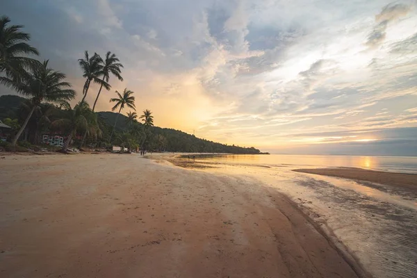 Haad cały czas Beach, Koh Phangan Island, Tajlandia Zdjęcie Stockowe