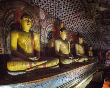 Golden Temple, Dambulla, Sri Lanka clipart