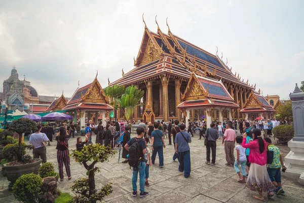 Emerald Buddha Temple, Grand Palace Temple Complex, Bangkok, Thaïlande — Photo