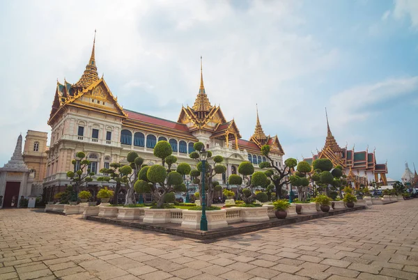 Grand Palace świątyni Compex, Bangkok, Tajlandia — Zdjęcie stockowe