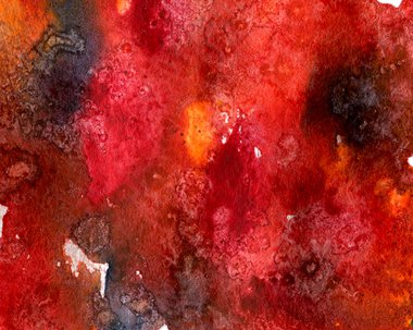 Beyaz arkaplanda suluboya lekesi izole.