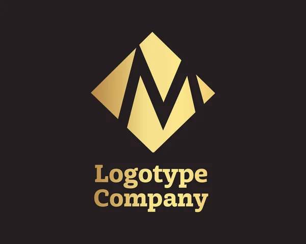 Знак Літери Branding Identity Шаблон Дизайну Корпоративного Векторного Логотипу Ізольовано — стоковий вектор