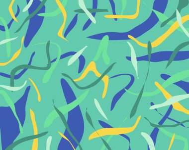 Elle çizilmiş dokular, memphis tarzı ile vektör arka plan. Evrensel kart, pastel renkler. Retro tasarım, moda sanat