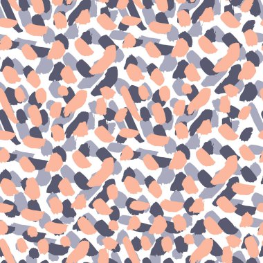 Vektör Dikişsiz desen fırça çizgileri ve vuruş. Grange doku el boyalı. Mürekkep geometrik öğeleri.