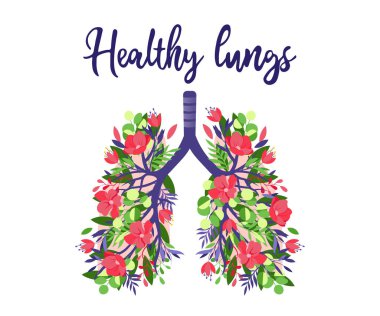 ✓ healthy lungs flower free vector eps, cdr, ai, svg vector illustration  graphic art