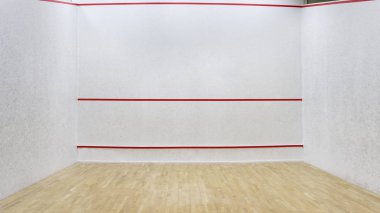 boş squash kortu